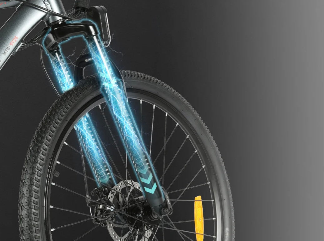 Vélo électrique de ville 500W | 26" | 35km autonomie | 32km/h | Shimano 21 vitesses