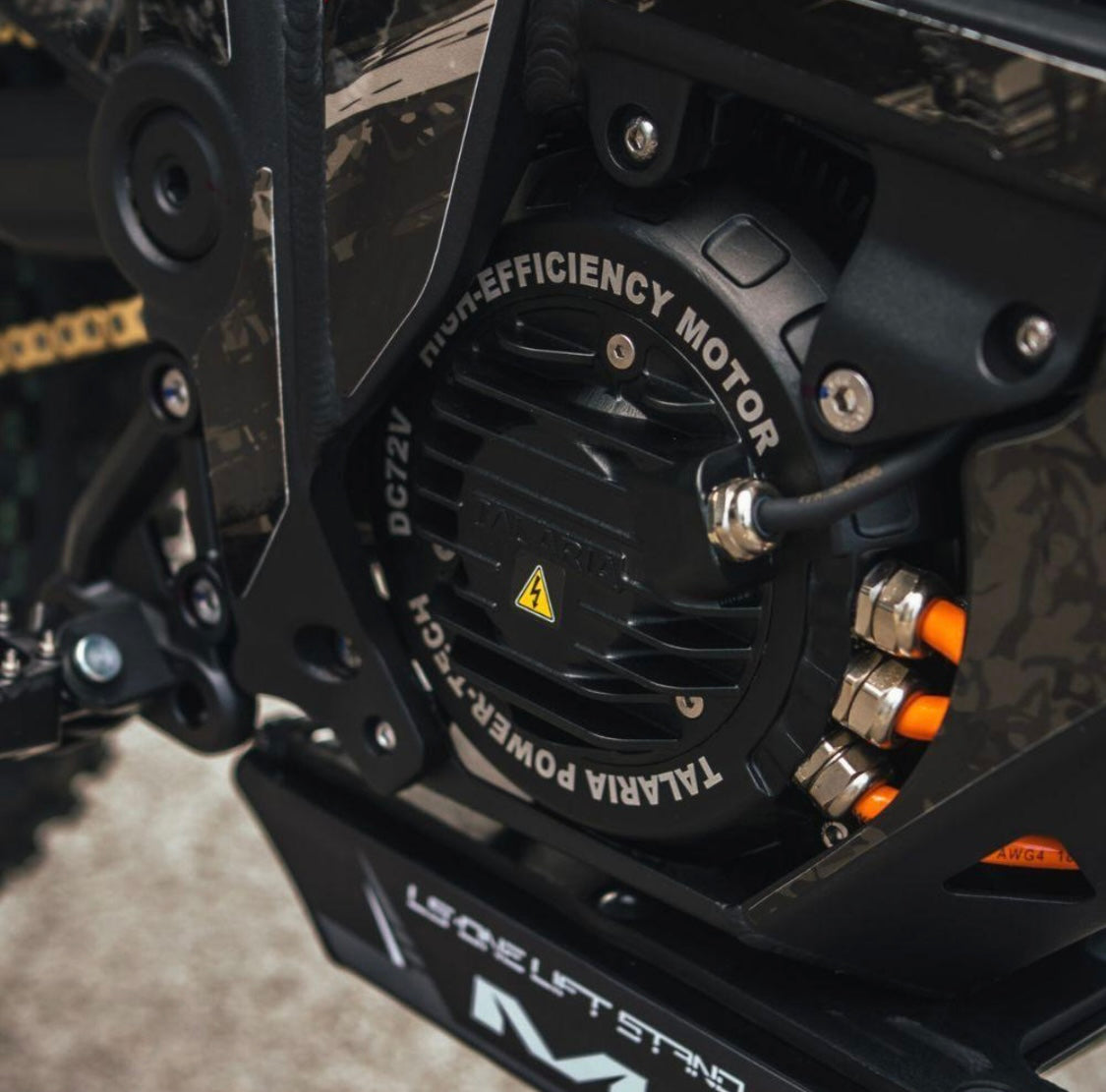 Motocross eléctrica de 13400 W de potencia máxima | Talaria Sting MX5 PRO | Alcance de 100 km | Batería de 72 V 40 Ah