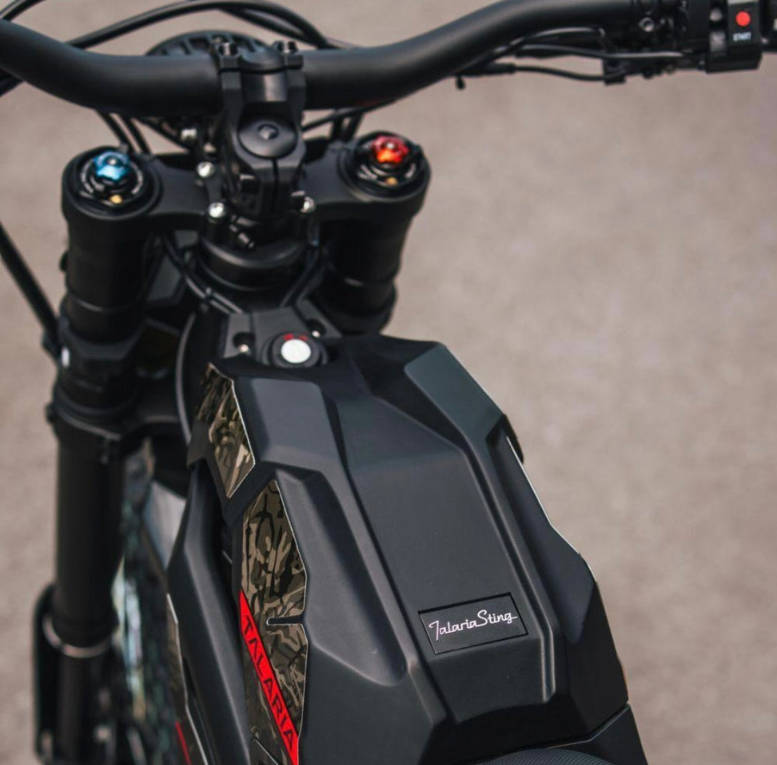 Motocross eléctrica de 13400 W de potencia máxima | Talaria Sting MX5 PRO | Alcance de 100 km | Batería de 72 V 40 Ah