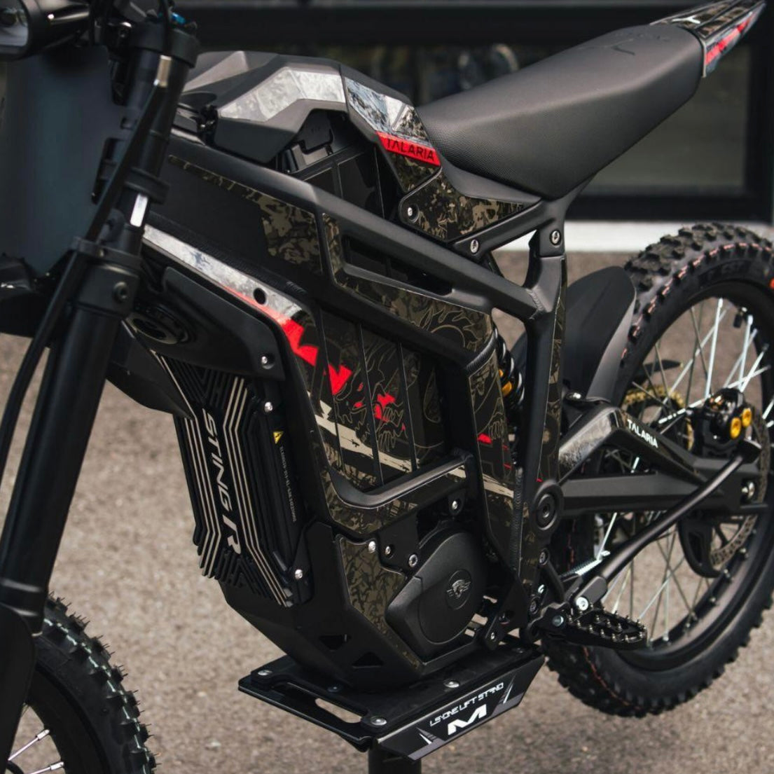 Motocross eléctrica de 13400 W de potencia máxima | Talaria Sting MX5 PRO | Alcance de 100 km | Batería de 72 V 40 Ah