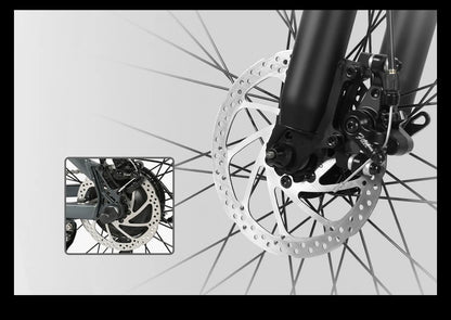Vélo électrique de ville 500W | 26" | 35km autonomie | 32km/h | Shimano 21 vitesses