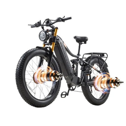 Moteur 2000W du vélo électrique BURCHDA pour montagne