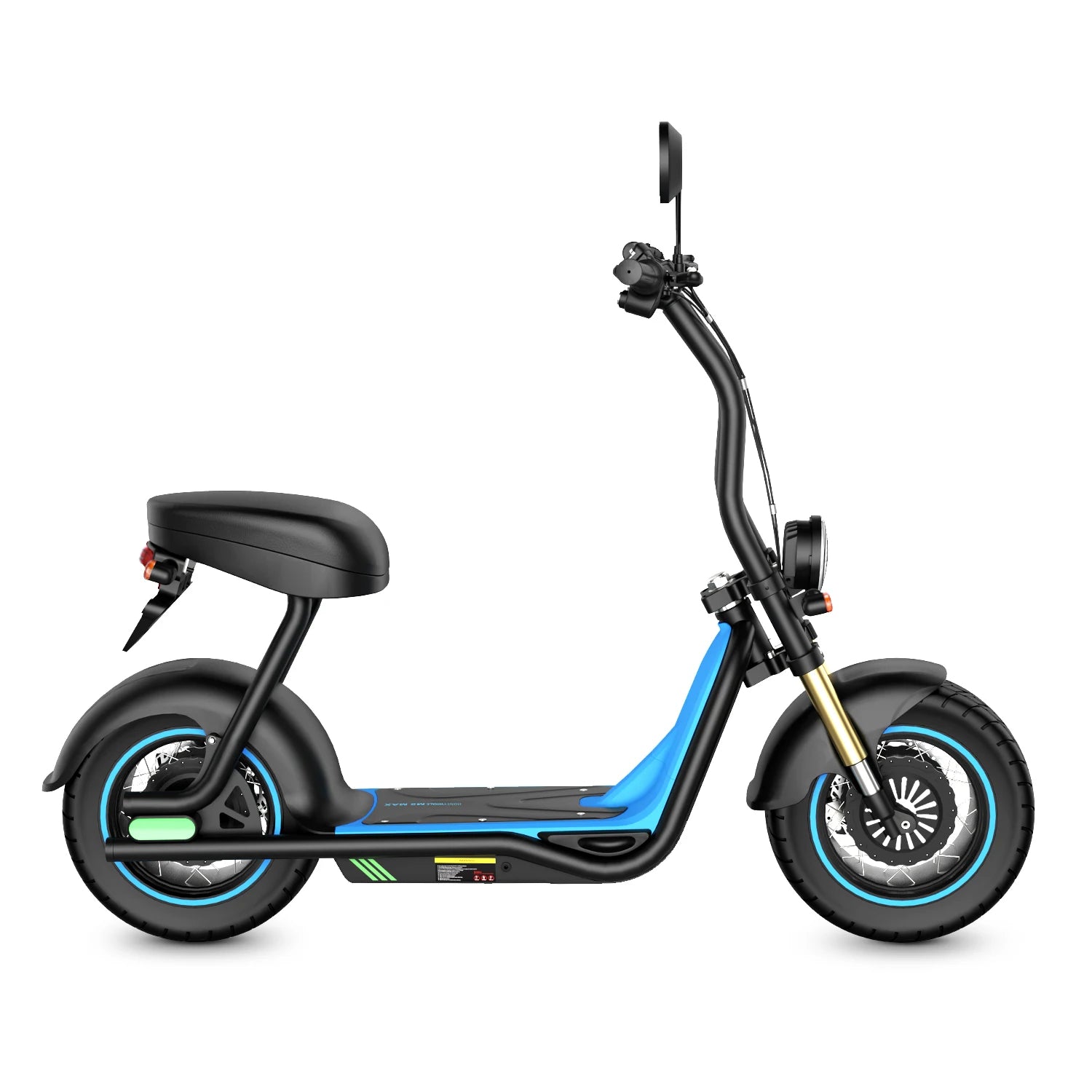 Trottinette électrique 1000W vue de côté