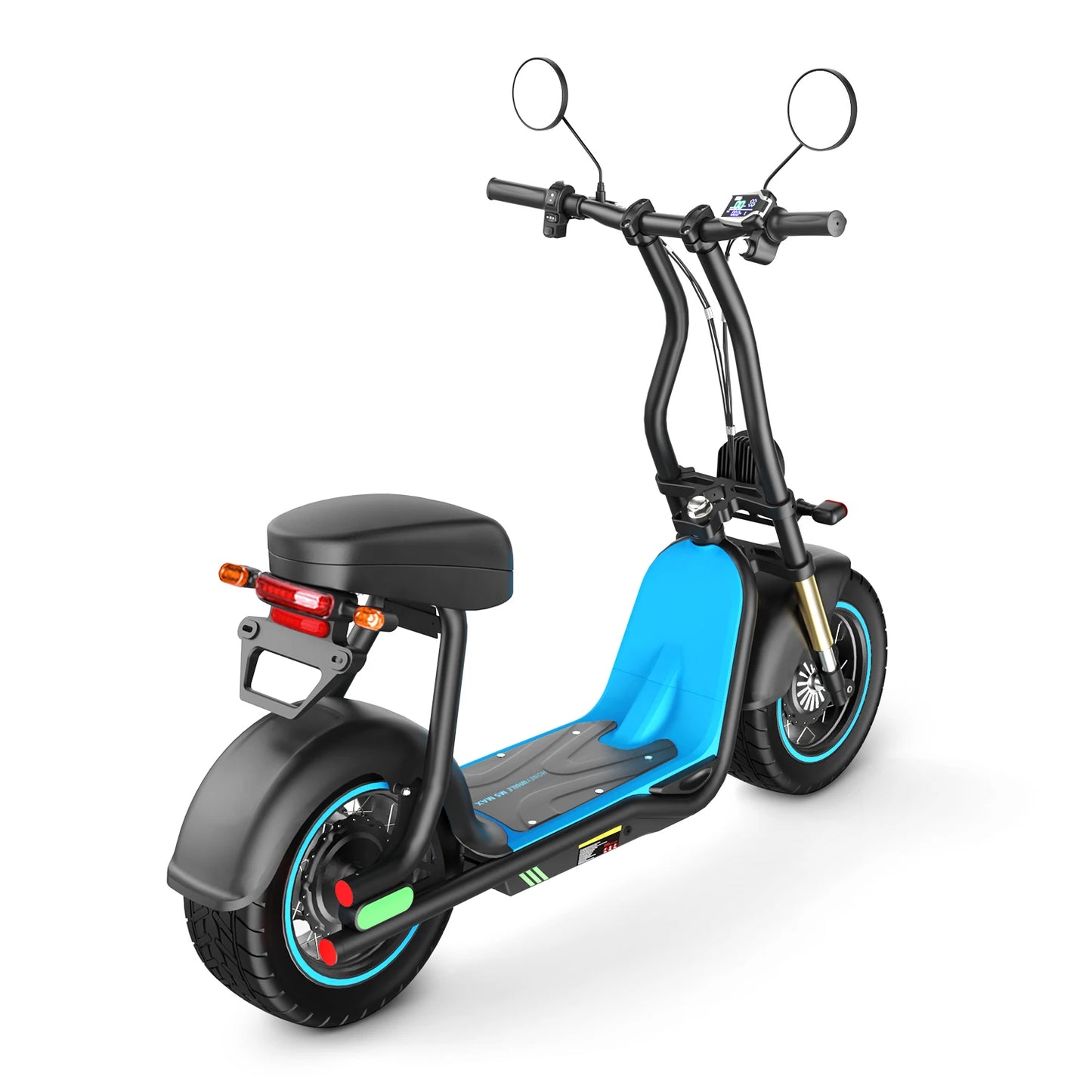 Selle et lumière arrière de la trottinette électrique 1000W 