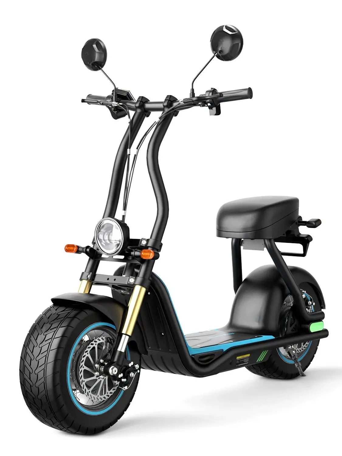 Trottinette électrique 1000W vue latérale