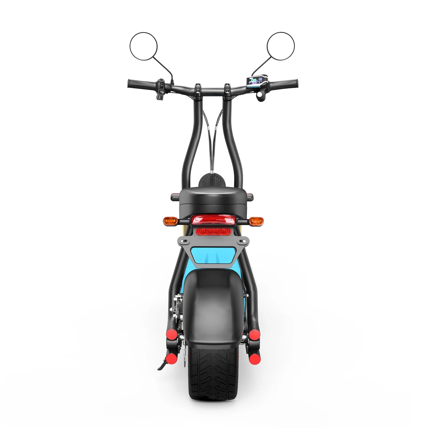 Vue arrière trottinette électrique 1000W 