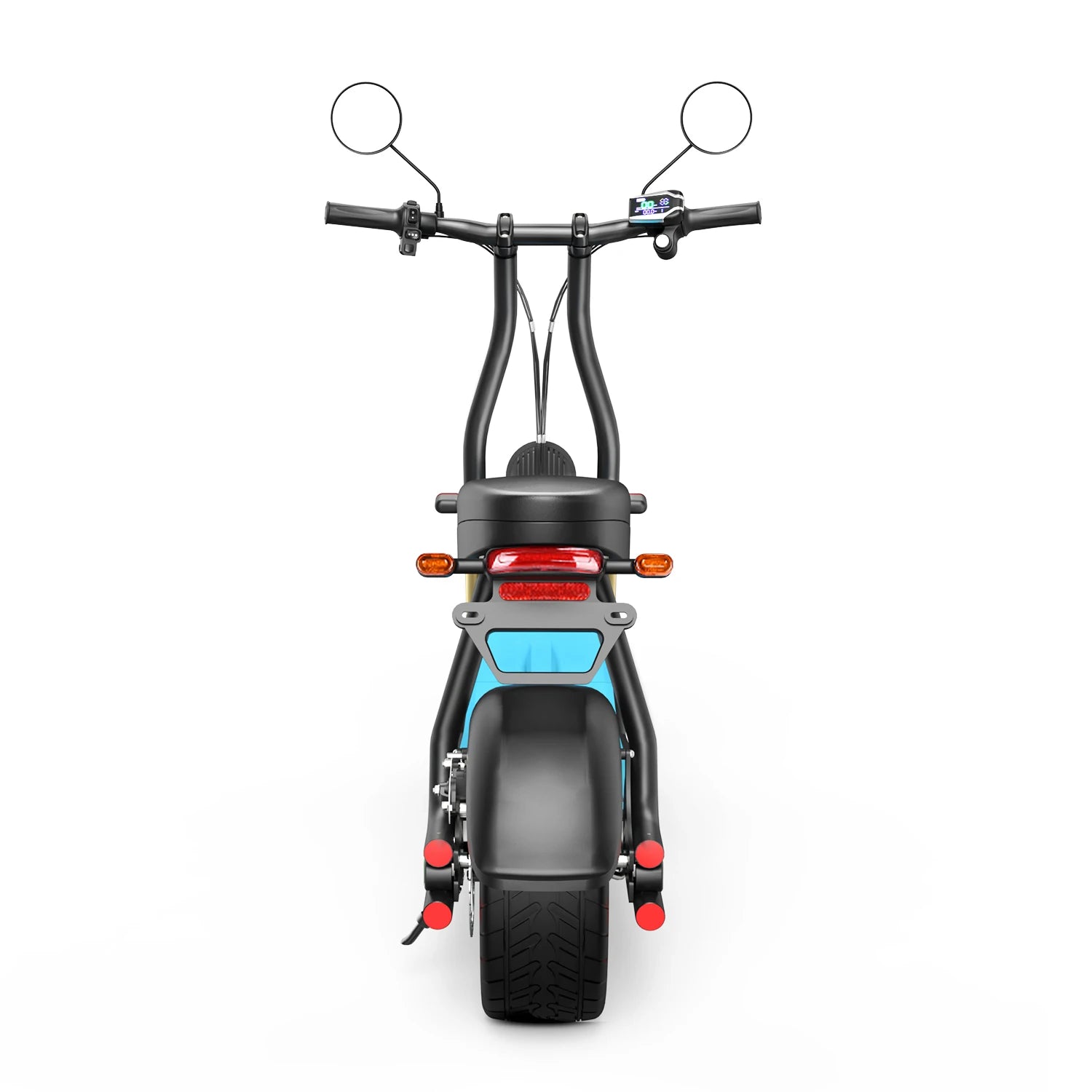 Vue arrière trottinette électrique 1000W 