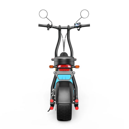 Vue arrière trottinette électrique 1000W 
