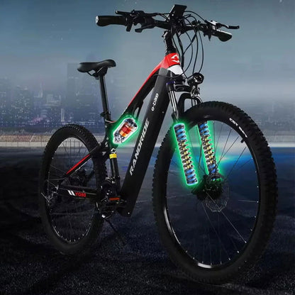Vélo électrique de montagne à double suspension 48V 17ah YG90 - Electric Bike Time