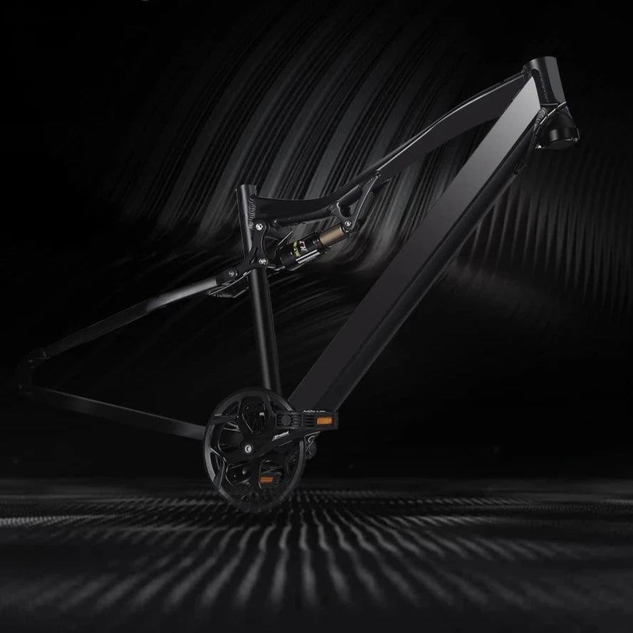 Vélo électrique de montagne à double suspension 48V 17ah YG90 - Electric Bike Time
