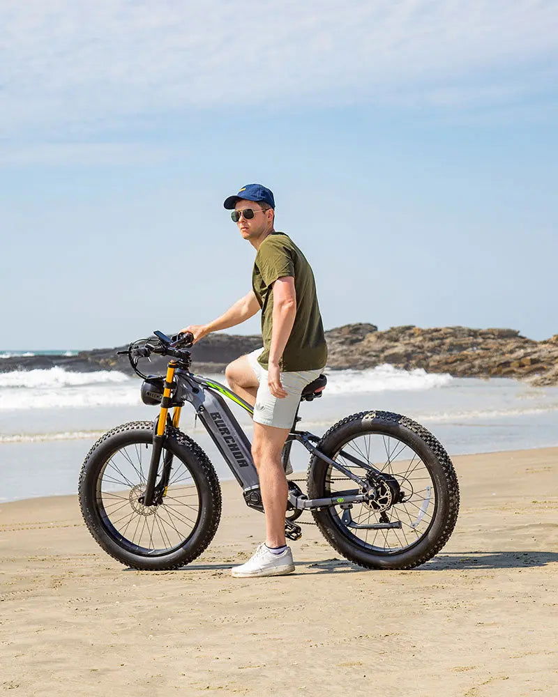 Vélo électrique de montagne pour adultes BURCHDA RX80 - Electric Bike Time