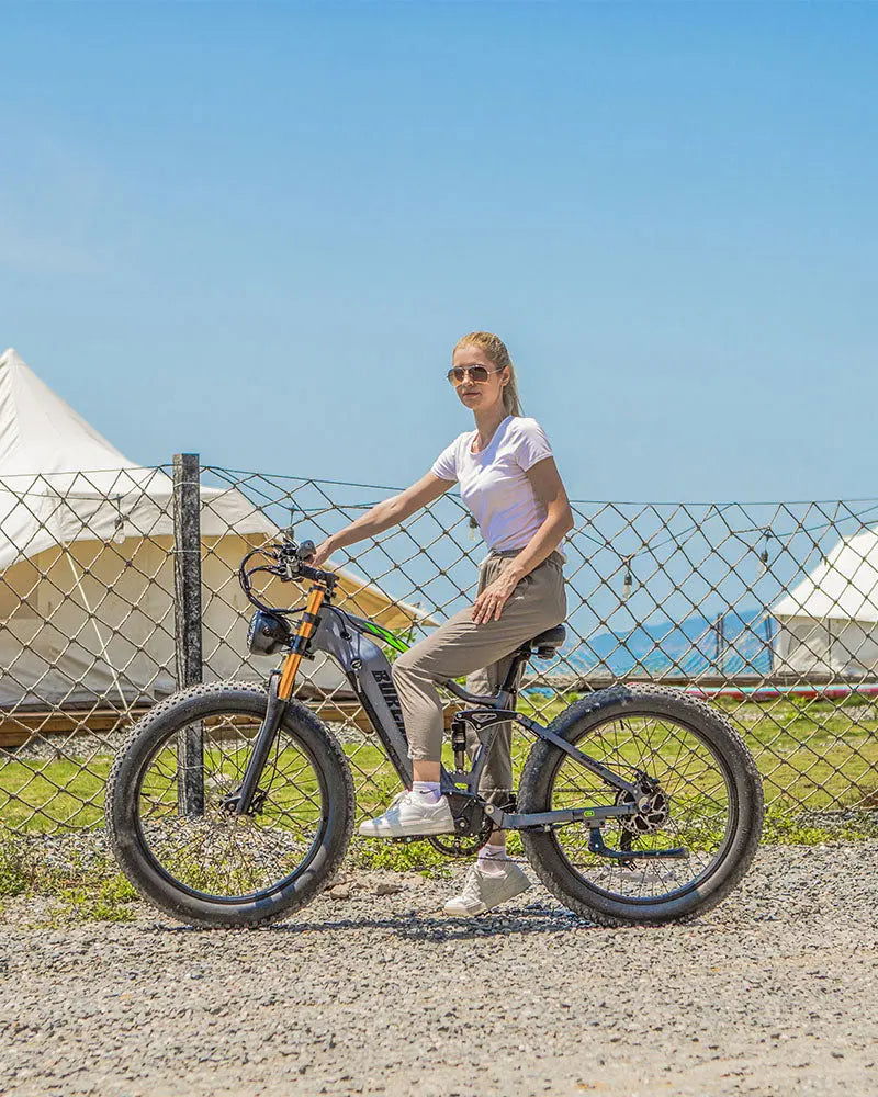 Vélo électrique de montagne pour adultes BURCHDA RX80 - Electric Bike Time