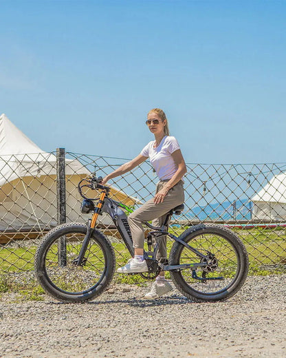 Vélo électrique de montagne pour adultes BURCHDA RX80 - Electric Bike Time
