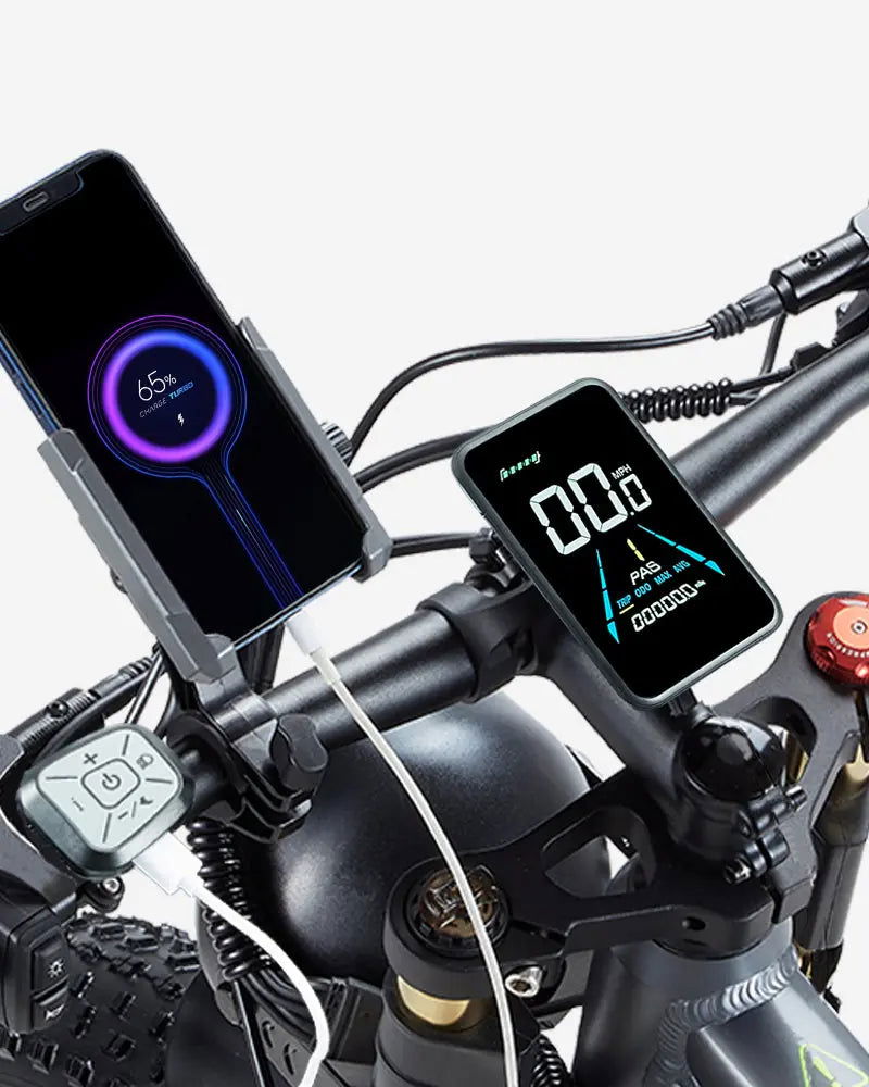 Vélo électrique de montagne pour adultes BURCHDA RX80 - Electric Bike Time