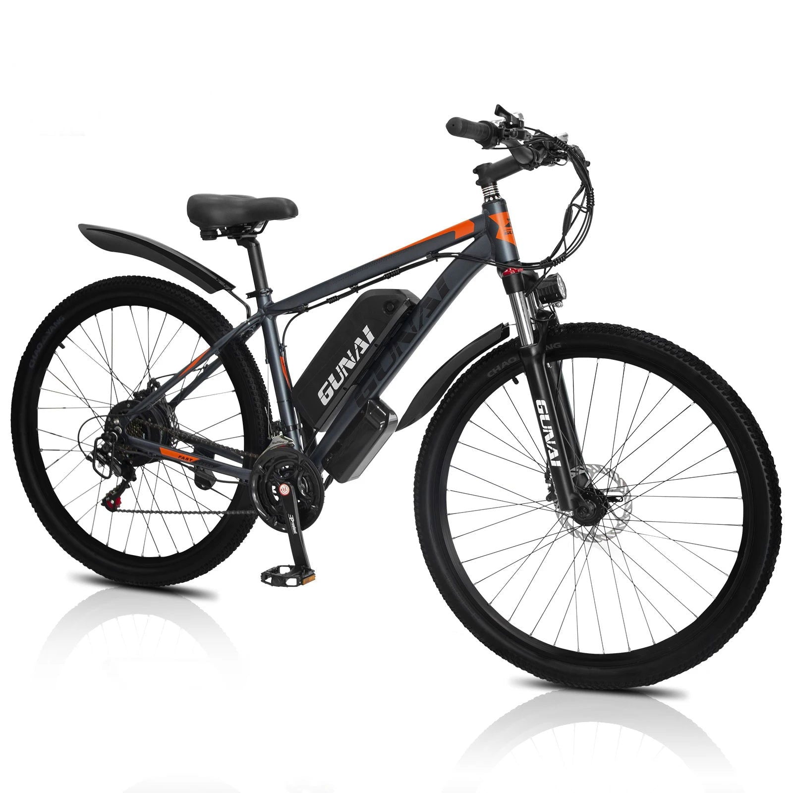 Vélo électrique de montagne pour adultes GUNAI GN29 - Electric Bike Time