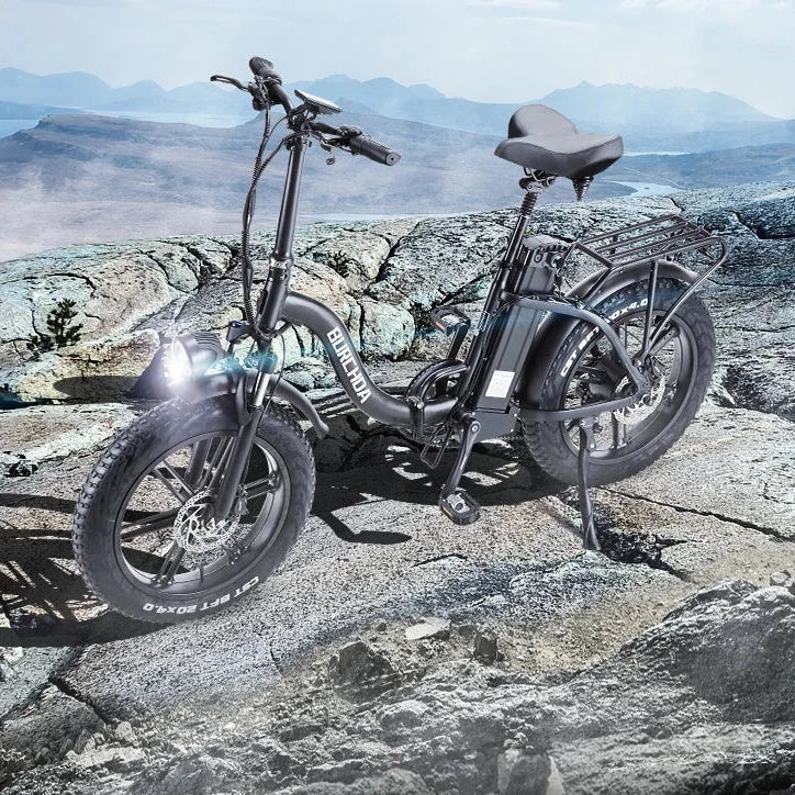 Vélo électrique de ville pliable BURCHDA R8PRO - Electric Bike Time