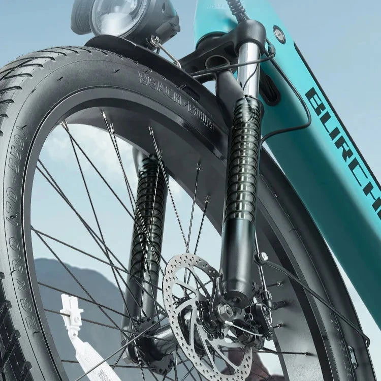 Vélo électrique de ville pneus larges BURCHDA AZ26 - Electric Bike Time
