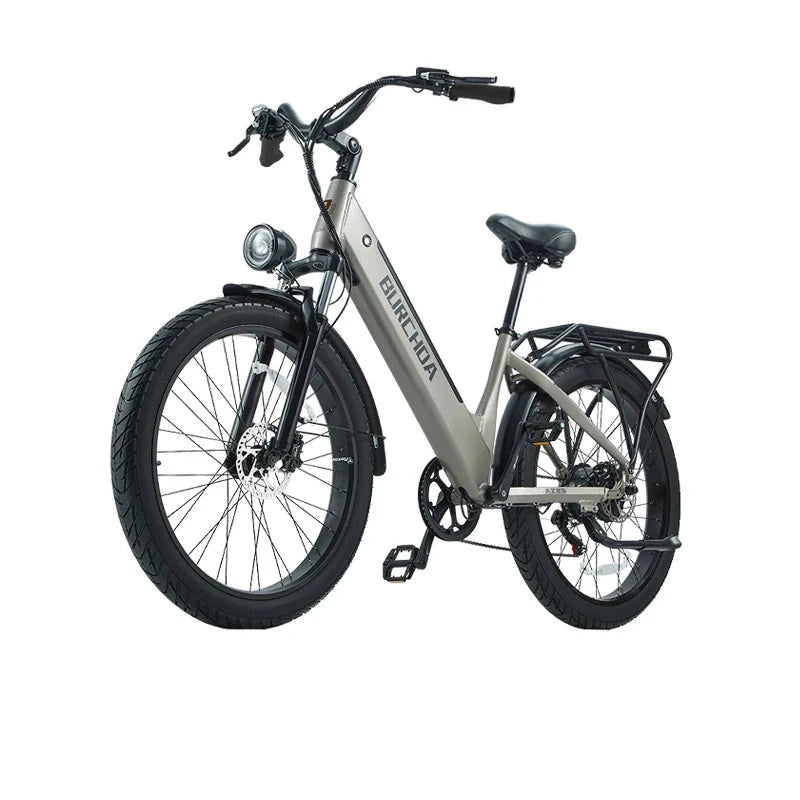 Vélo électrique de ville pneus larges BURCHDA AZ26 - Electric Bike Time