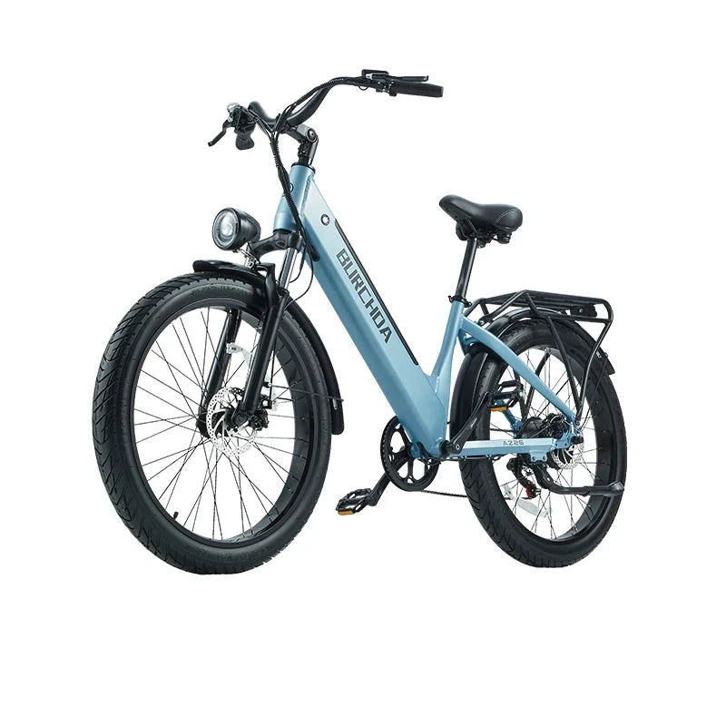 Vélo électrique de ville pneus larges BURCHDA AZ26 - Electric Bike Time